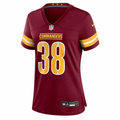 Chase Edmonds Washington Commanders Women's Team Game Jersey - Burgundy Jerseys