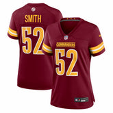 Preston Smith Washington Commanders Women's Team Game Jersey - Burgundy Jerseys