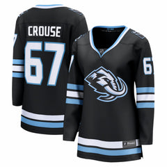 Lawson Crouse Utah Mammoth Fanatics Women's Home Breakaway Player Jersey - Black | US 203513292