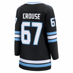 Lawson Crouse Utah Mammoth Fanatics Women's Home Breakaway Player Jersey - Black | US 203513292