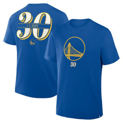 Stephen Curry Golden State Warriors In The Paint Name & Number T-Shirt Royal - Fanatics