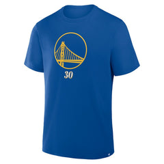 Stephen Curry Golden State Warriors In The Paint Name & Number T-Shirt Royal - Fanatics
