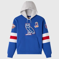 New York Rangers OVO x NHL Fleece Hoodie - Blue | US 203514861