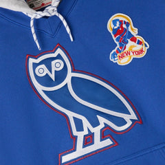 New York Rangers OVO x NHL Fleece Hoodie - Blue | US 203514861