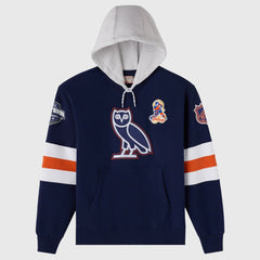 Edmonton Oilers OVO x NHL Fleece Hoodie - Navy | US 203514874