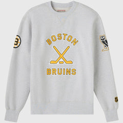 Boston Bruins OVO x NHL Fleece Sweatshirt - Heather Gray | US 203514877