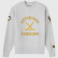 Pittsburgh Penguins OVO x NHL Fleece Sweatshirt - Heather Gray | US 203514878