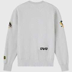 Pittsburgh Penguins OVO x NHL Fleece Sweatshirt - Heather Gray | US 203514878