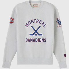 Montreal Canadiens OVO x NHL Fleece Sweatshirt - Heather Gray | US 203514879