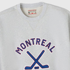 Montreal Canadiens OVO x NHL Fleece Sweatshirt - Heather Gray | US 203514879