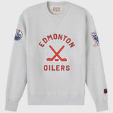 Edmonton Oilers OVO x NHL Fleece Sweatshirt - Heather Gray | US 203514883