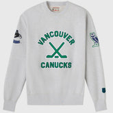 Vancouver Canucks OVO x NHL Fleece Sweatshirt - Heather Gray | US 203514888