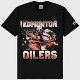 Edmonton Oilers OVO x NHL Graphic T-Shirt - Black | US 203514905