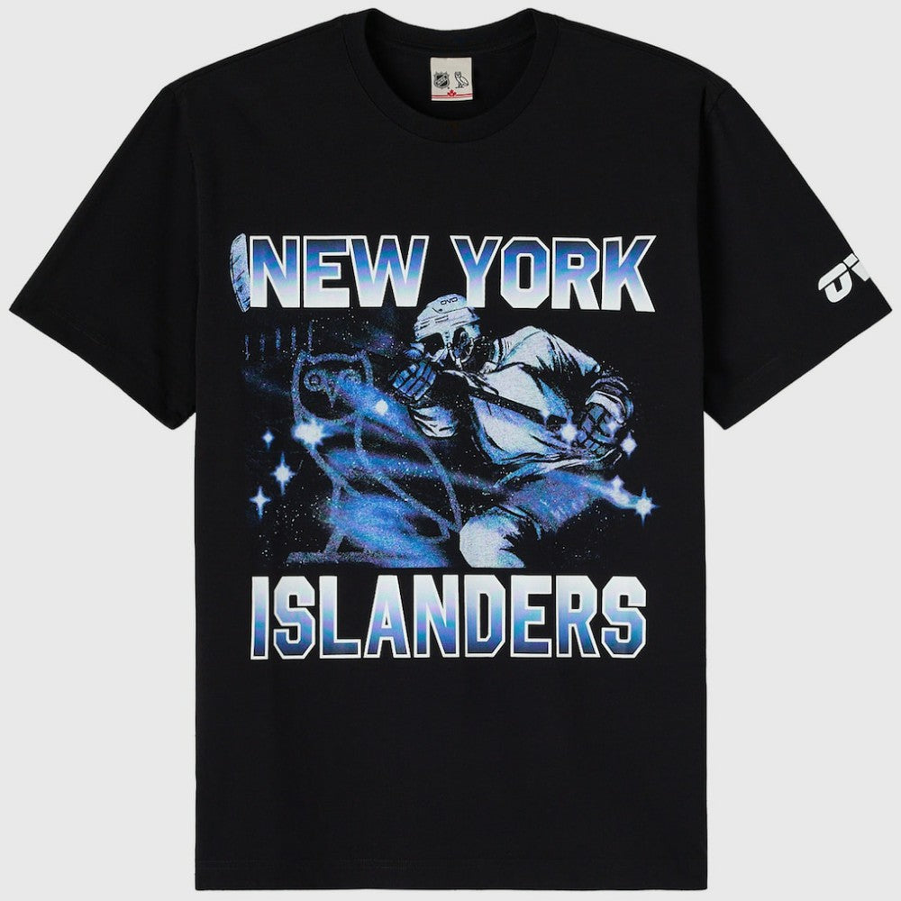 New York Islanders OVO x NHL Graphic T-Shirt - Black | US 203514909