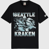 Seattle Kraken OVO x NHL Graphic T-Shirt - Black | US 203514913