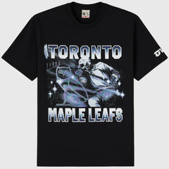 Toronto Maple Leafs OVO x NHL Graphic T-Shirt - Black | US 203514914
