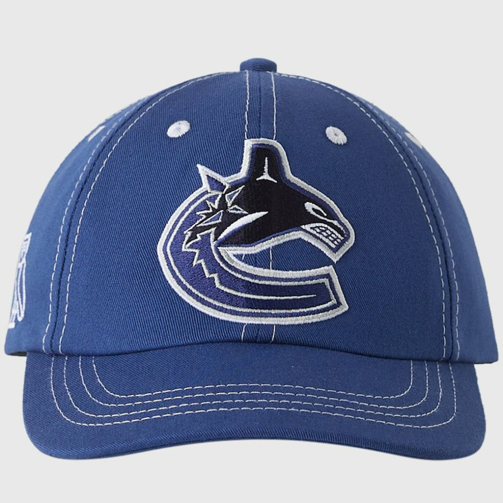 Vancouver Canucks OVO x NHL Adjustable Sport Hat - Blue | US 203514934