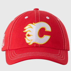 Calgary Flames OVO x NHL Adjustable Sport Hat - Red | US 203514939