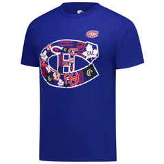 Montreal Canadiens Starter Logo Collage T-Shirt - Blue | US 203517177
