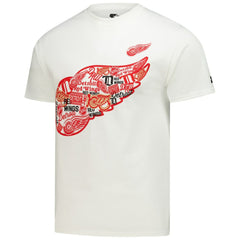 Detroit Red Wings Starter Logo Collage T-Shirt - White | US 203517181