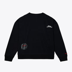 Chicago Blackhawks Mitchell & Ness Women's Crewneck Sweatshirt - Black | US 203517455