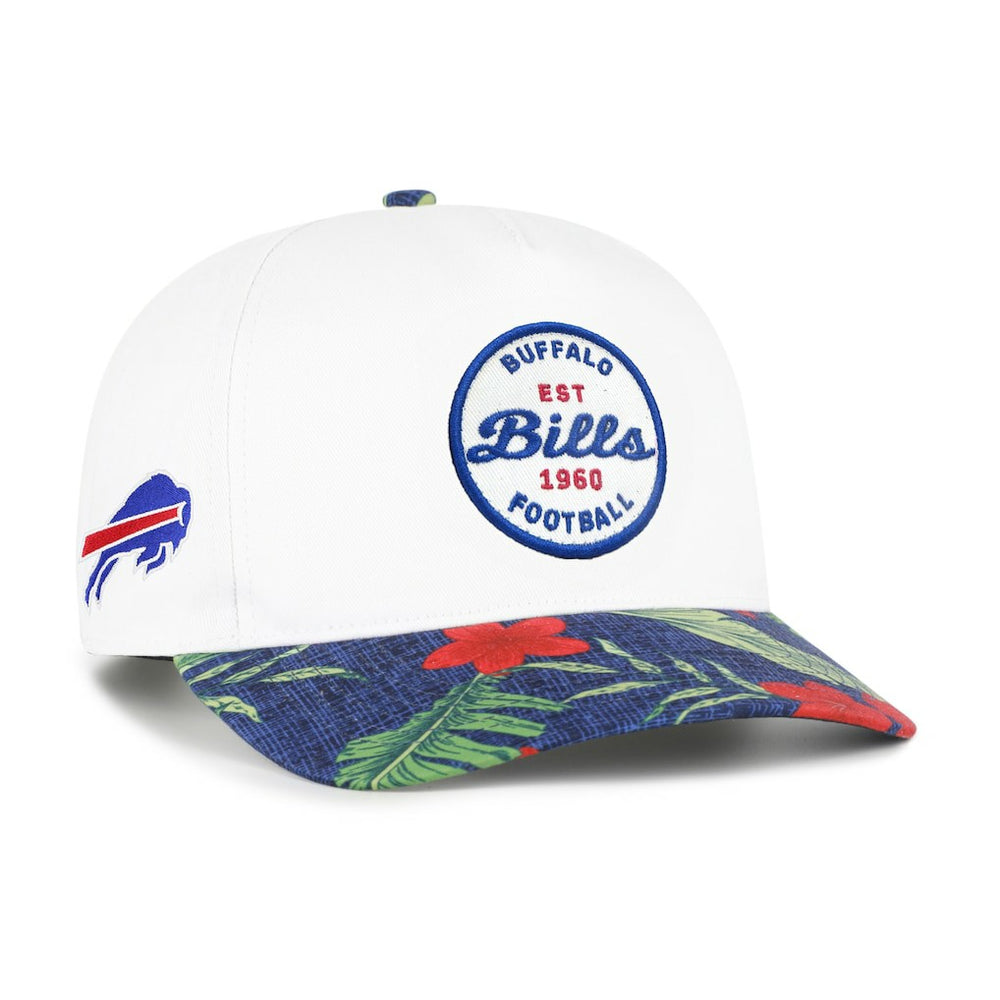 Buffalo Bills '47 Beach Side Hitch Adjustable Hat - White/Royal Hats