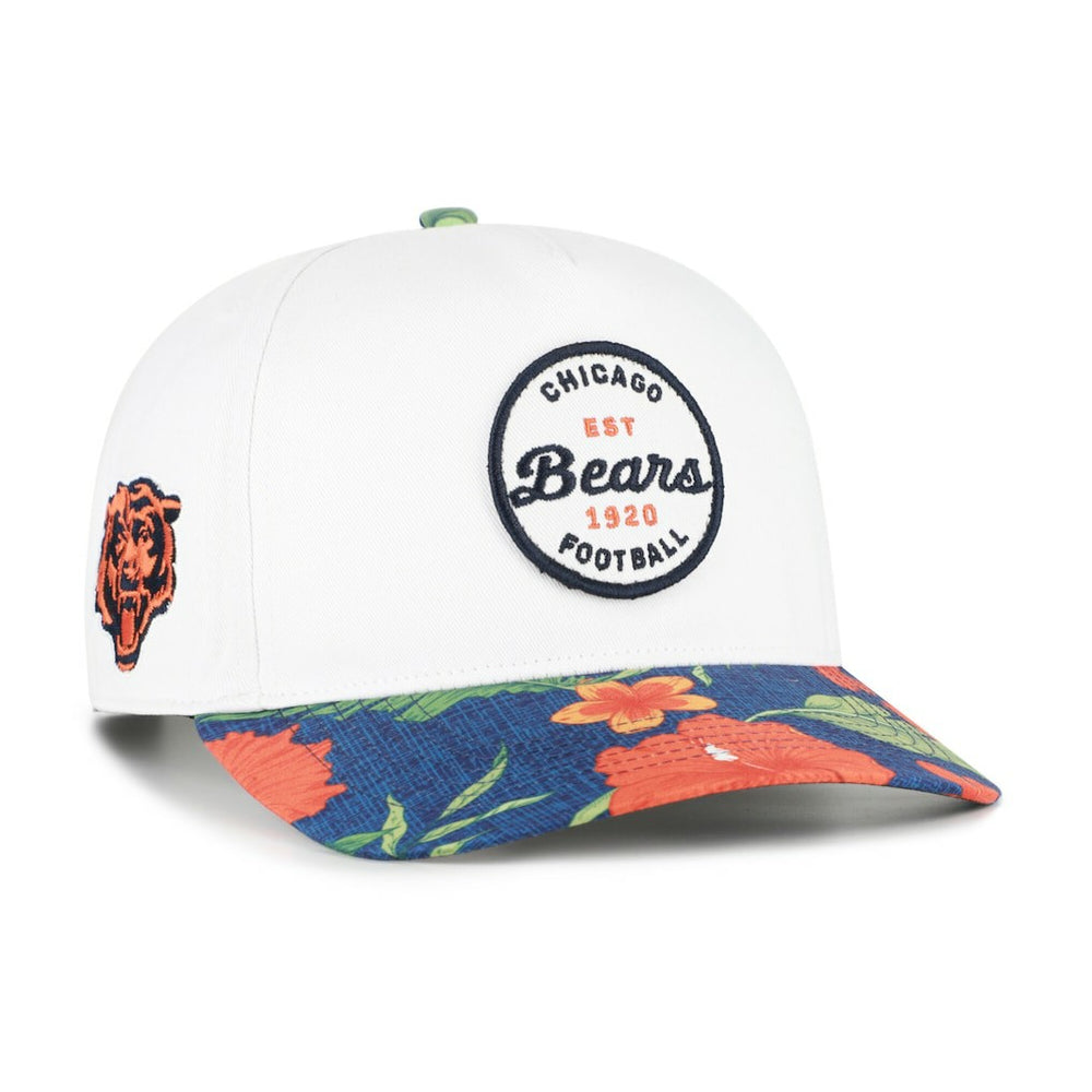 Chicago Bears '47 Beach Side Hitch Adjustable Hat - White/Navy Hats