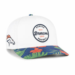 Denver Broncos '47 Beach Side Hitch Adjustable Hat - White/Navy Hats