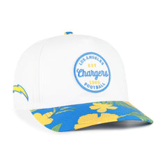 Los Angeles Chargers '47 Beach Side Hitch Adjustable Hat - White/Powder Blue Hats