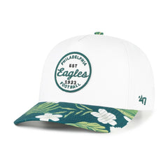 Philadelphia Eagles '47 Beach Side Hitch Adjustable Hat - White/Midnight Green Hats