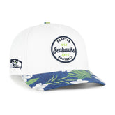 Seattle Seahawks '47 Beach Side Hitch Adjustable Hat - White/College Navy Hats
