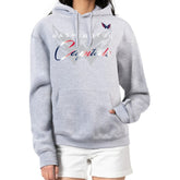 Washington Capitals G-III 4Her by Carl Banks Women's Shadow Logo Fleece Hoodie - Gray | US 203519925