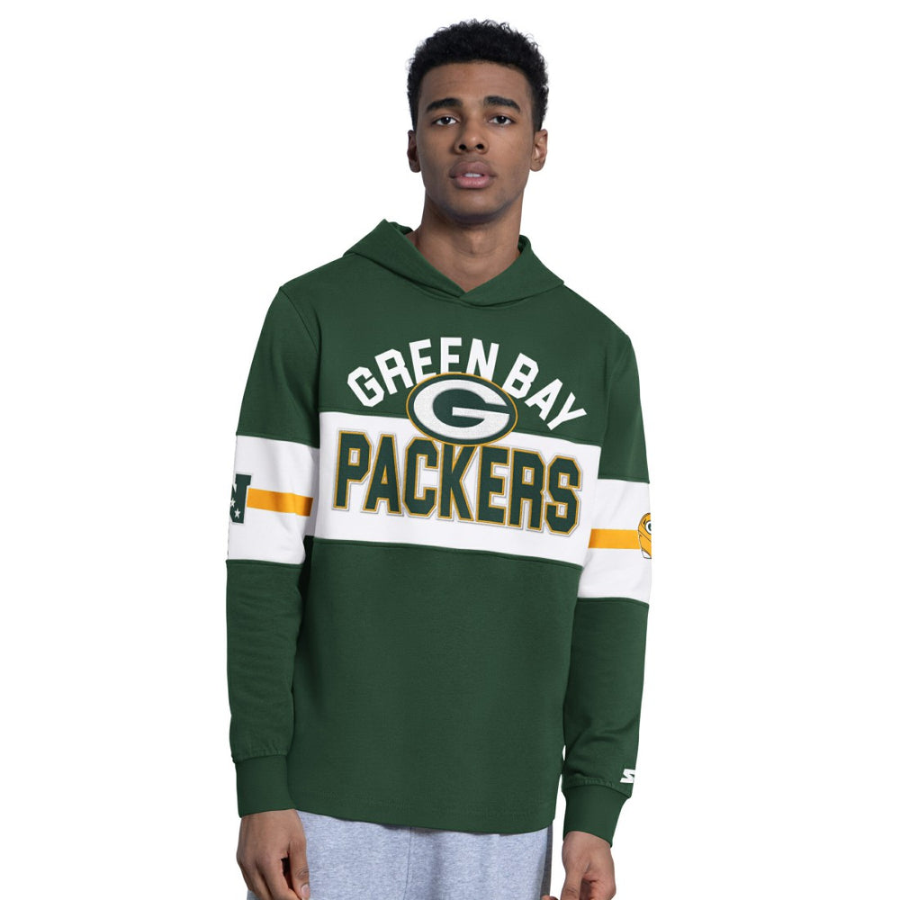 Green Bay Packers Starter Fullback Jersey Hoodie - Green Jerseys
