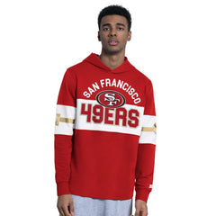 San Francisco 49ers Starter Fullback Jersey Hoodie - Scarlet Jerseys