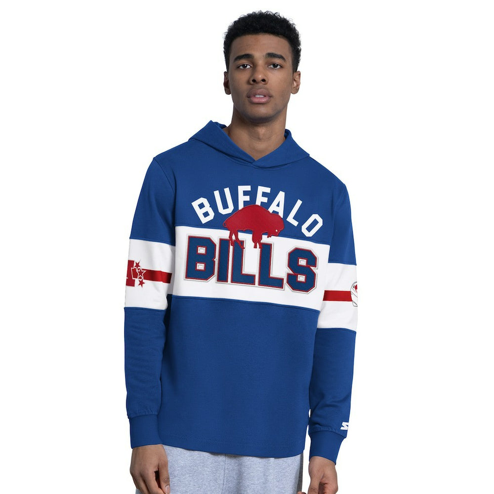 Buffalo Bills Starter Fullback Jersey Hoodie - Royal Jerseys