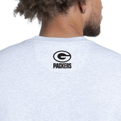 Green Bay Packers Starter Faceoff Fleece Sweatshirt - Ash Sweatshirts