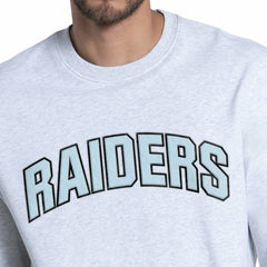 Las Vegas Raiders Starter Faceoff Fleece Sweatshirt - Ash Sweatshirts