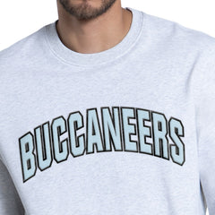 Tampa Bay Buccaneers Starter Faceoff Fleece Sweatshirt - Ash Sweatshirts