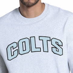 Indianapolis Colts Starter Faceoff Fleece Sweatshirt - Ash Sweatshirts