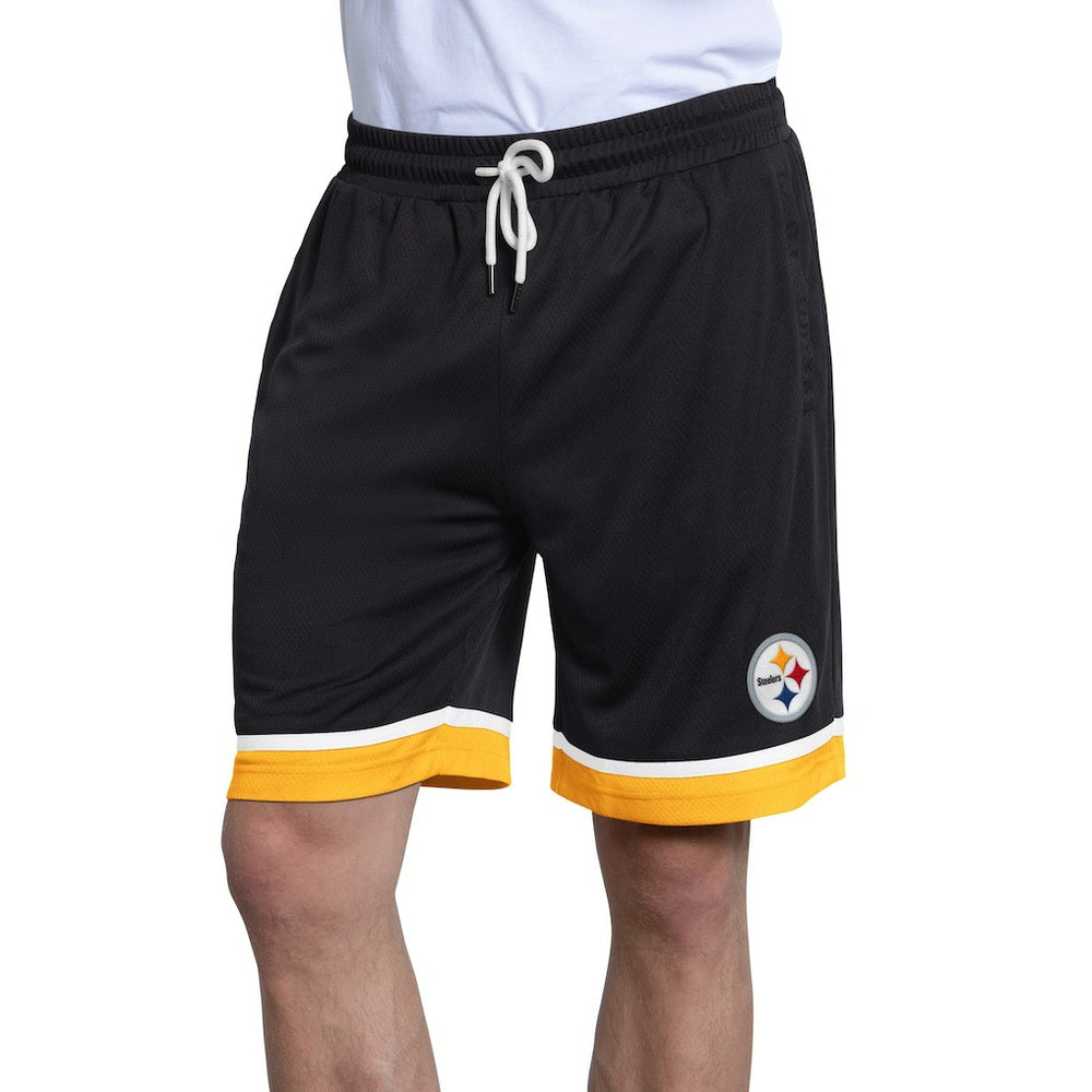 Pittsburgh Steelers Starter Power Play Mesh Shorts - Black Shorts