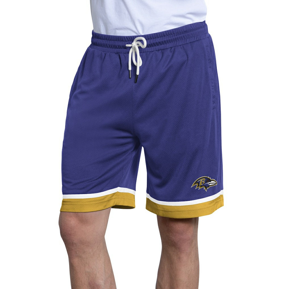 Baltimore Ravens Starter Power Play Mesh Shorts - Purple Shorts