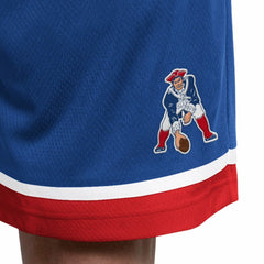 New England Patriots Starter Throwback Power Play Mesh Shorts - Royal Shorts