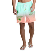 Miami Dolphins Margaritaville Sunset On The Beach Swim Shorts - Aqua Shorts
