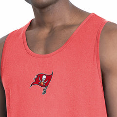Tampa Bay Buccaneers MSX by Michael Strahan Energy Scoop Neck Tank Top - Red Tops