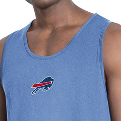 Buffalo Bills MSX by Michael Strahan Energy Scoop Neck Tank Top - Royal Tops