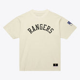 New York Rangers Mitchell & Ness Unisex Arched Team T-Shirt - Cream | US 203521586