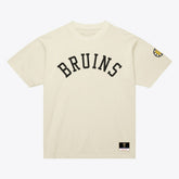 Boston Bruins Mitchell & Ness Unisex Arched Team T-Shirt - Cream | US 203521587