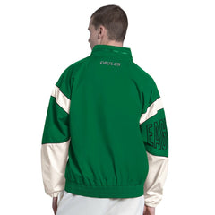 Philadelphia Eagles Starter The Gust Full-Zip Hooded Jacket - Kelly Green Jackets