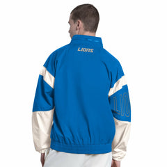 Detroit Lions Starter The Gust Full-Zip Hooded Jacket - Blue Jackets
