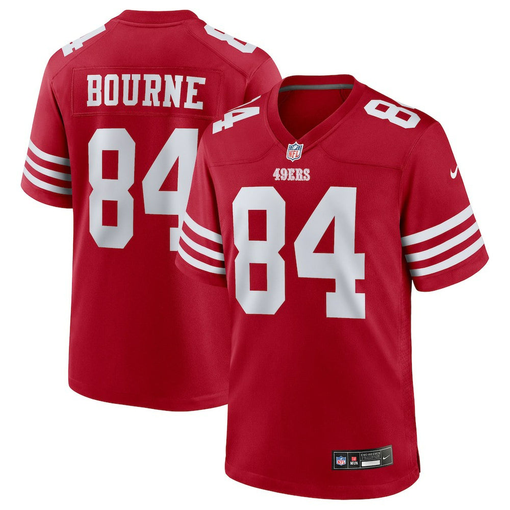 Kendrick Bourne San Francisco 49ers Team Game Jersey - Scarlet Jerseys